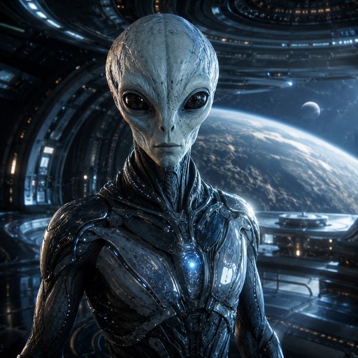 Alien style — real generated sample