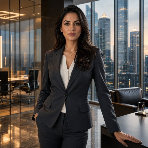 Businesswoman style — real generated sample
