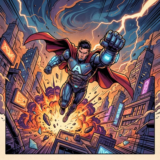 Comic Book style — real generated sample